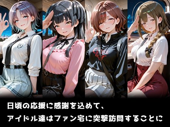 ファンの自宅へ突撃デリバリーSEX アイマス編 vol.3 画像1
