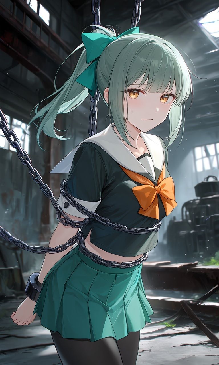 【艦〇れ】〇娘が触手におそわれる!戦艦、駆逐艦、アダルト、AI生成画像:500枚 衣笠 那珂 夕張 島風 雪風7