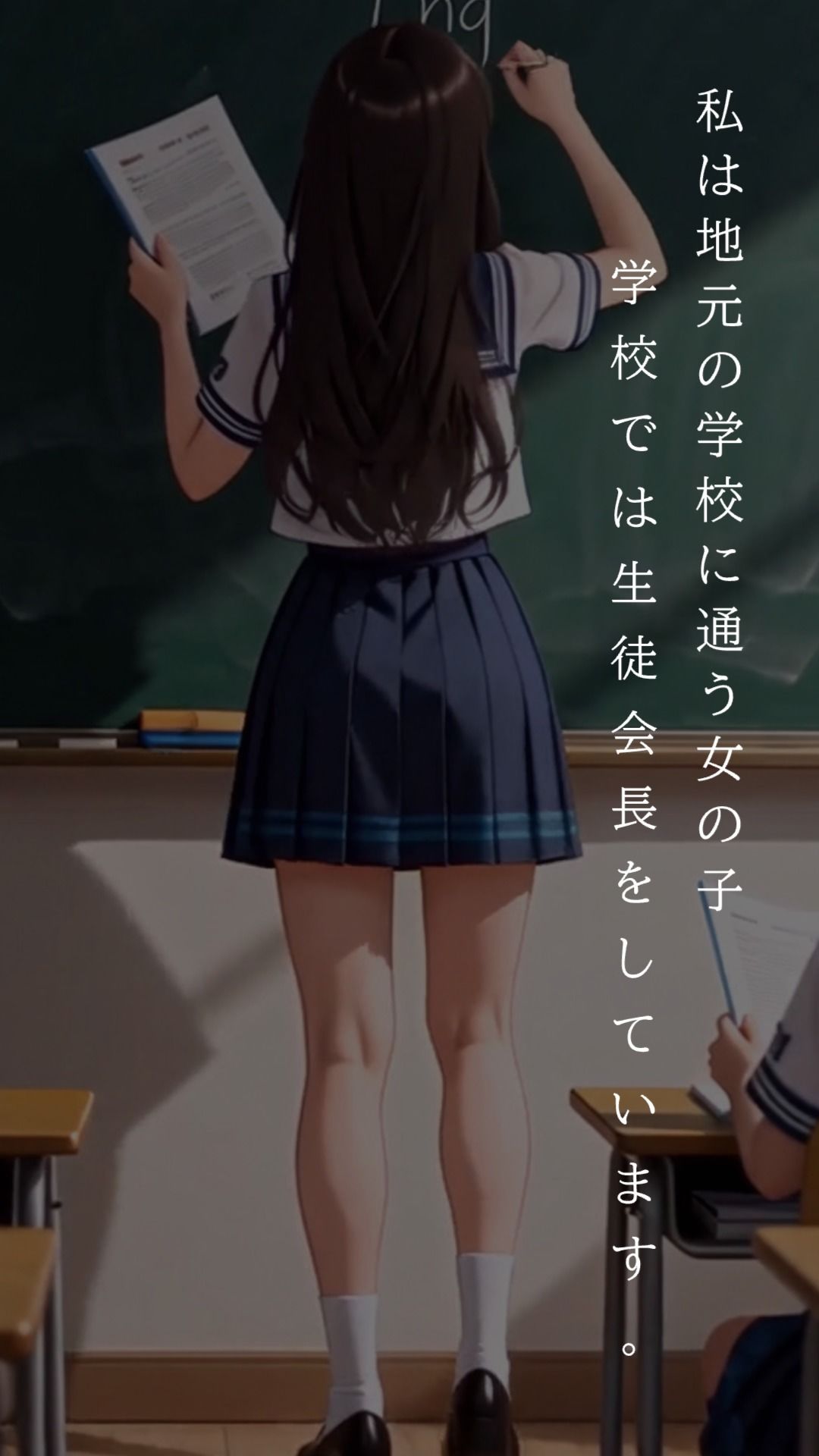 第一話 真面目な生徒会長の秘め事 「学校帰り誰もいない家で刺激を求めて・・・」 サンプル2