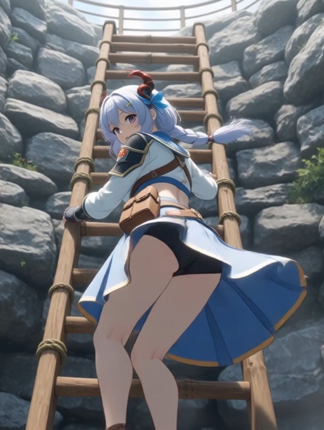 パンチラ好きの俺が異世界へ転生したらパンツ見放題だった件1 画像6