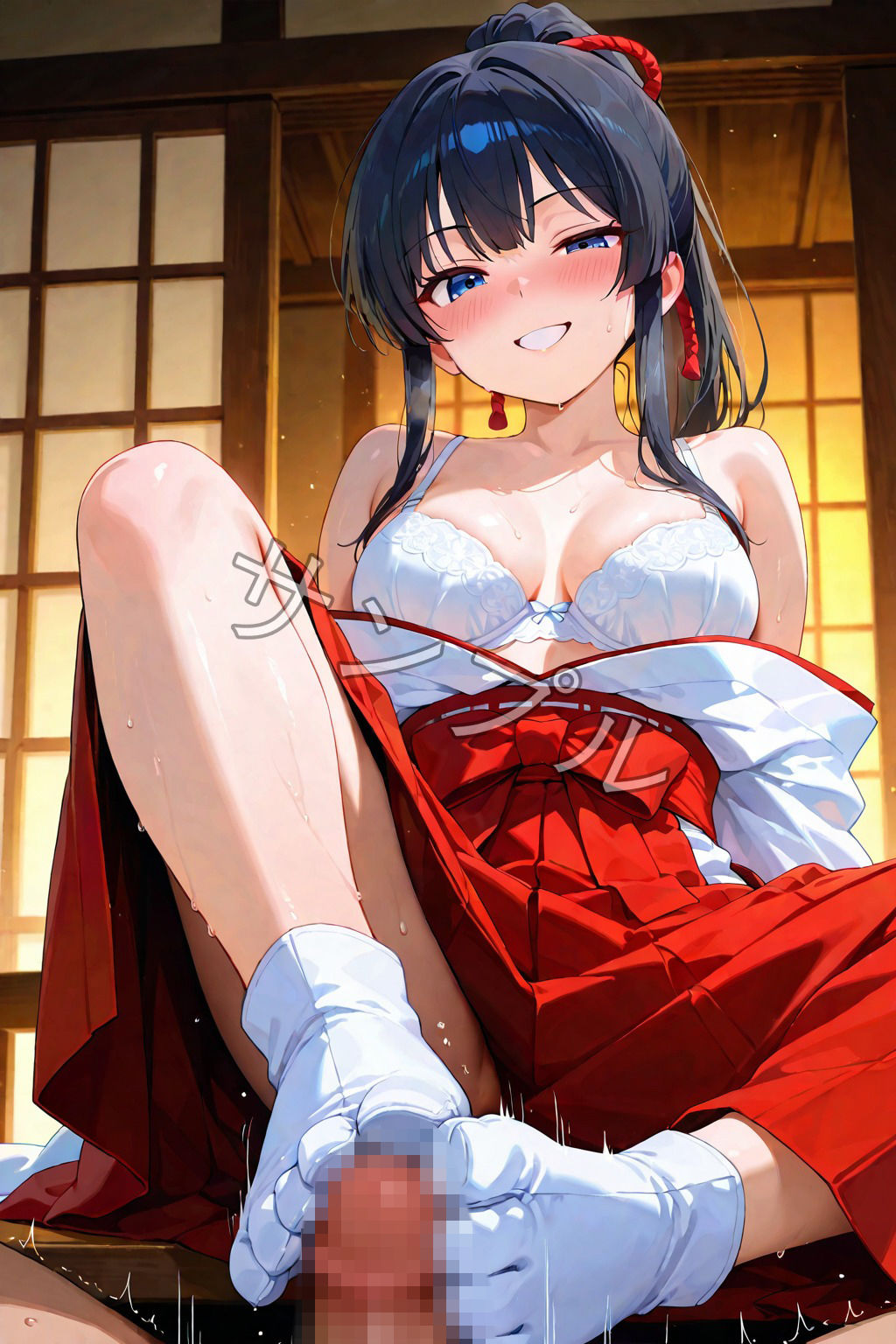 清らかな巫女の本当の姿 〜覗いたら淫乱すぎた〜 画像2