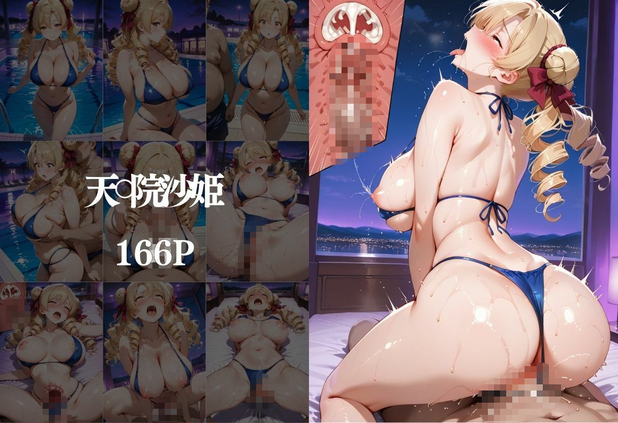 高級ホテルのプールでナンパして大量中出しSEX ToL●VEる編 画像3