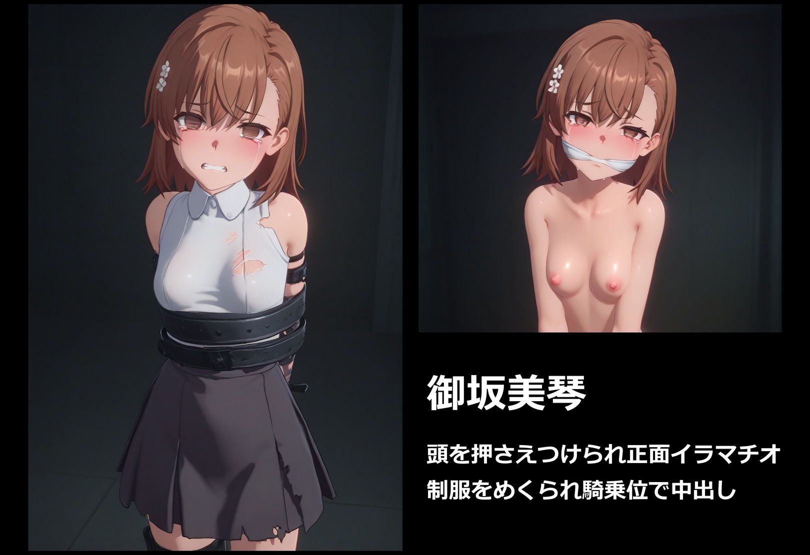 【4K高画質】Fate＆レールガン ヒロイン10人〜敗北レ●プ記録集〜【約58分大ボリューム！】のサンプル画像 9