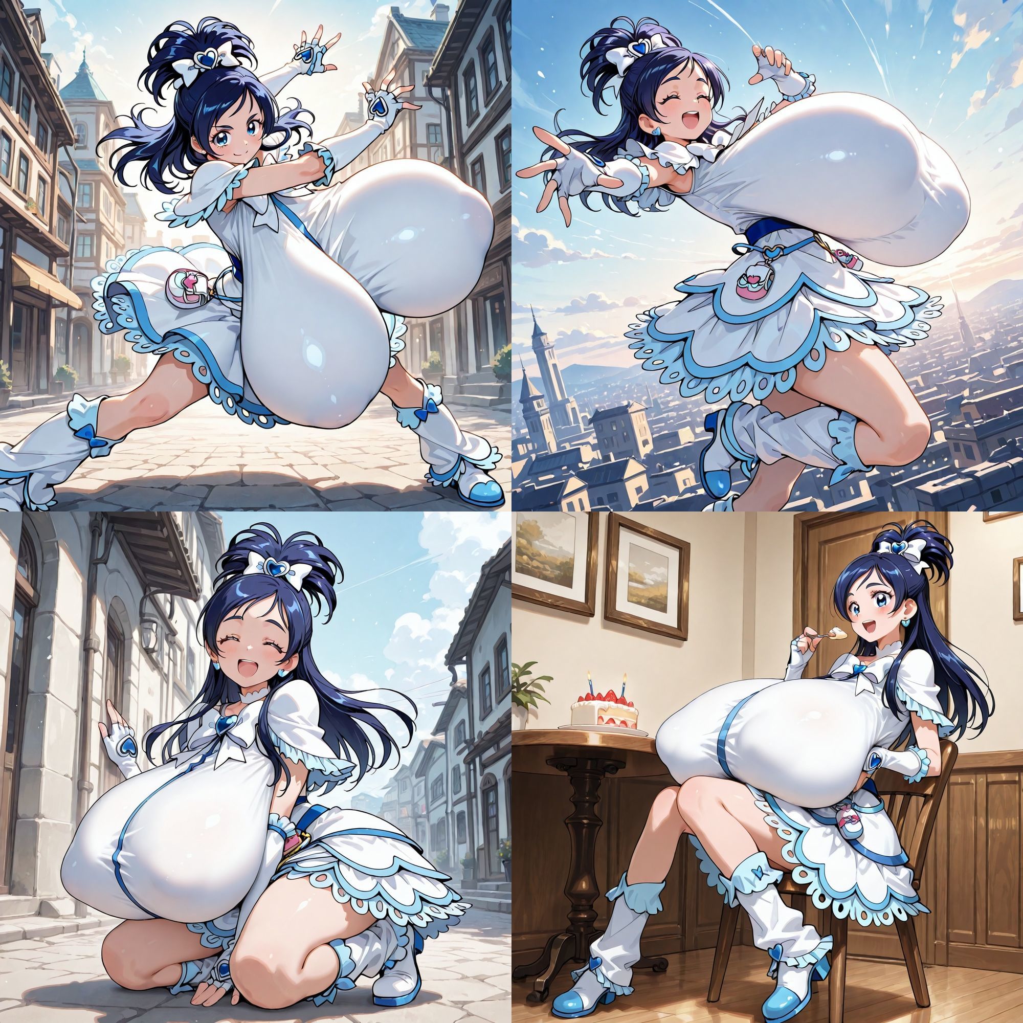 Happiness for Magicalgirls （キュ〇ホワイト編） サンプル画像 1