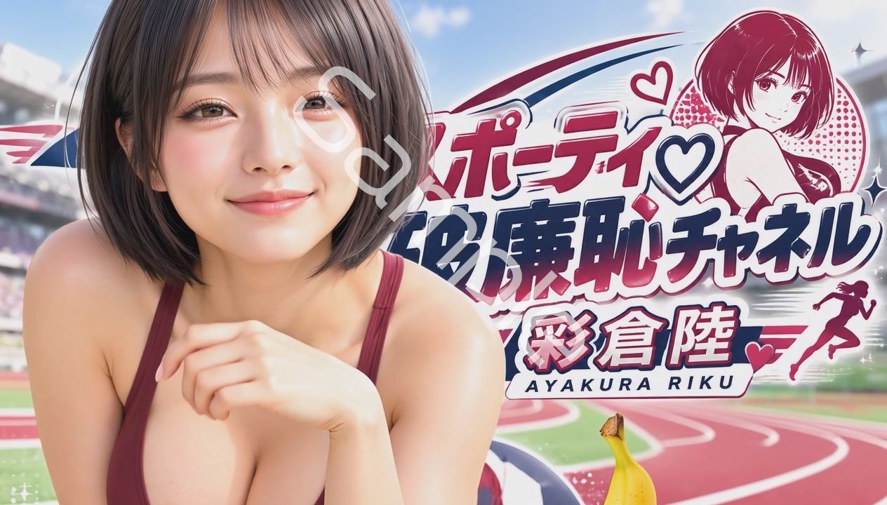 【▲50】彩倉陸の自撮りWEBラジオ『スポーティ★破廉恥チャネル』＃001:スタートラインの視線