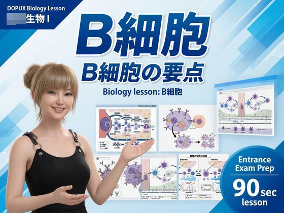 【▲20】パンチラガチャ★一ノ瀬廻里 大学に進学し強豪予備校『DOPUX（ドピュックス』で生物I，IIを教える名物講師に！（Vol.064:B細胞）