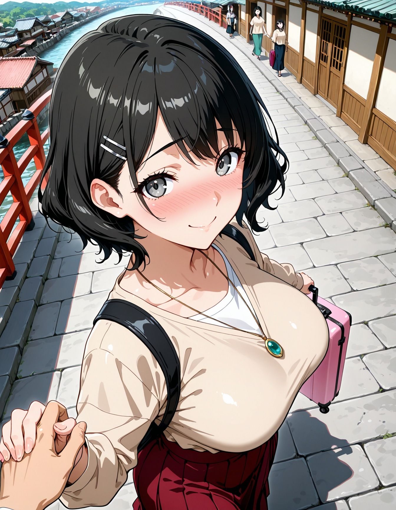 お母さんとまたまた温泉旅行にきたCG集 画像1