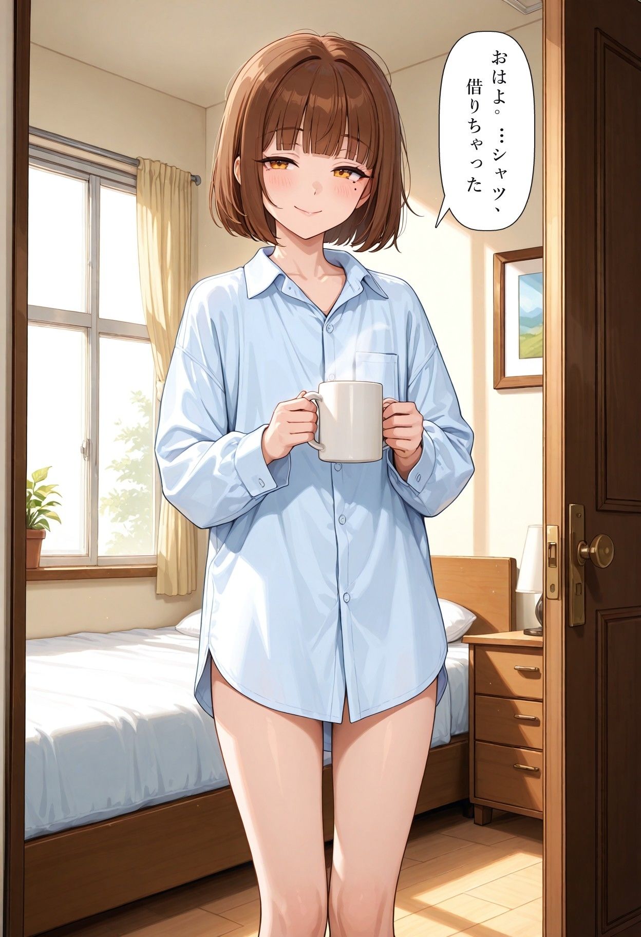 ［同期が男の娘になっていた話 ＃01］ 同期の遥が、休日は男の娘になっていた話 画像10
