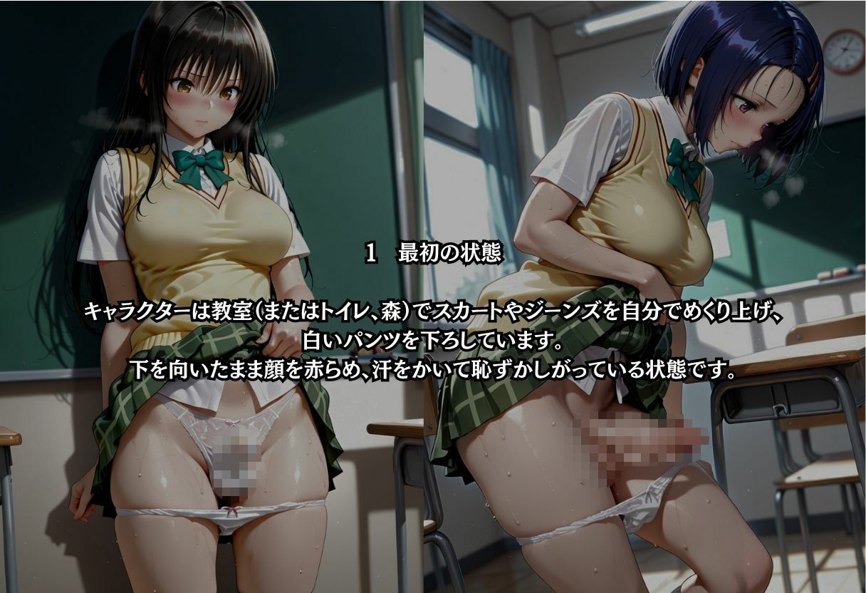 放課後、ふたなりは見つかってしまった。 サンプル画像 1