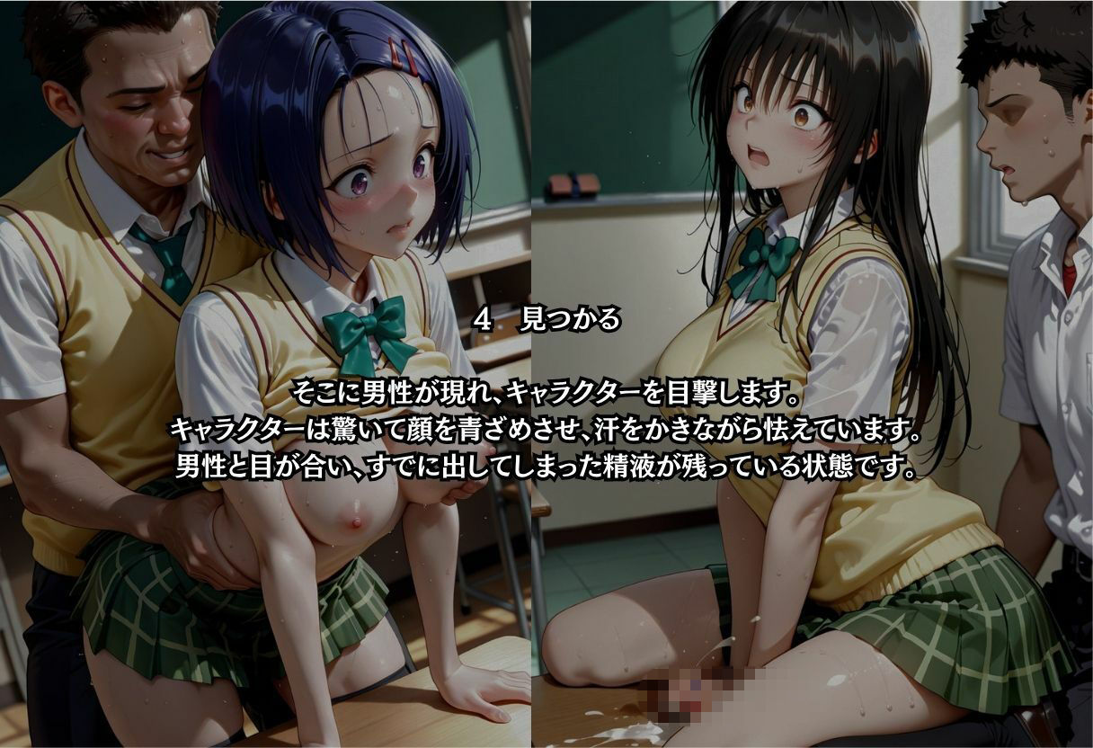 放課後、ふたなりは見つかってしまった。のサンプル画像 4