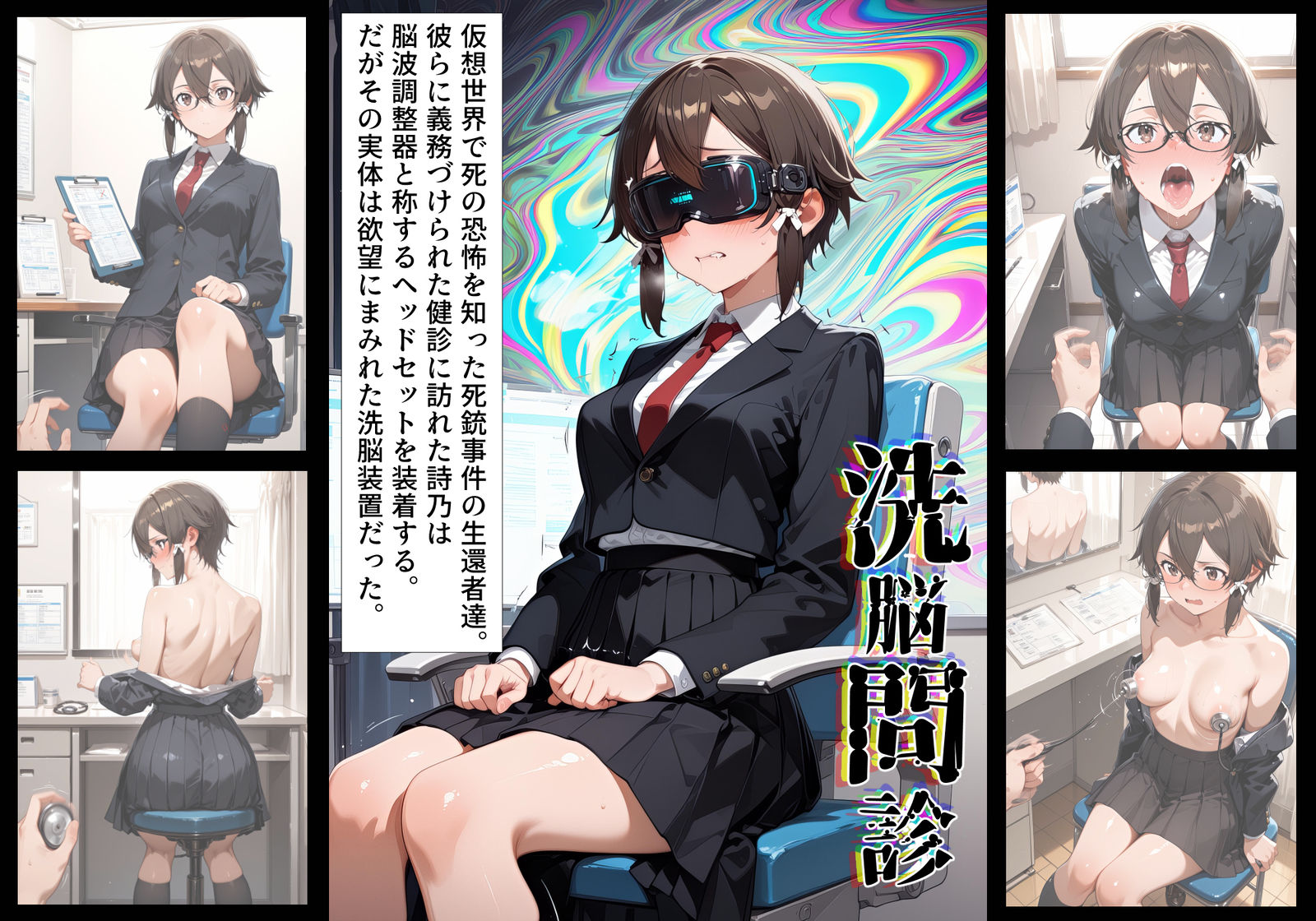 【アスナ3P特典同梱】洗脳健診カルテ 〜朝〇詩乃 編〜 画像3