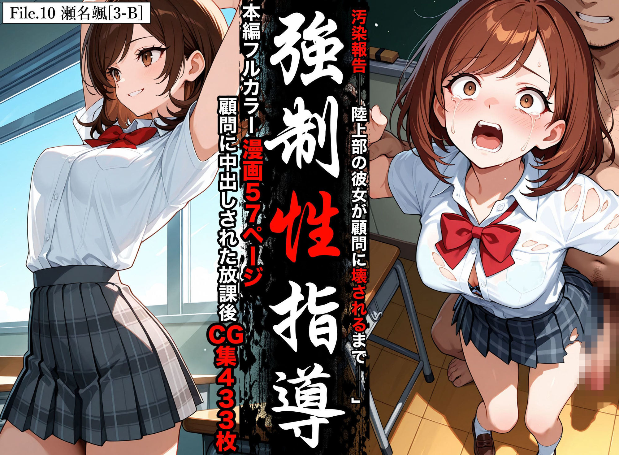 彼氏より先に顧問に中出しされた放課後 1枚目