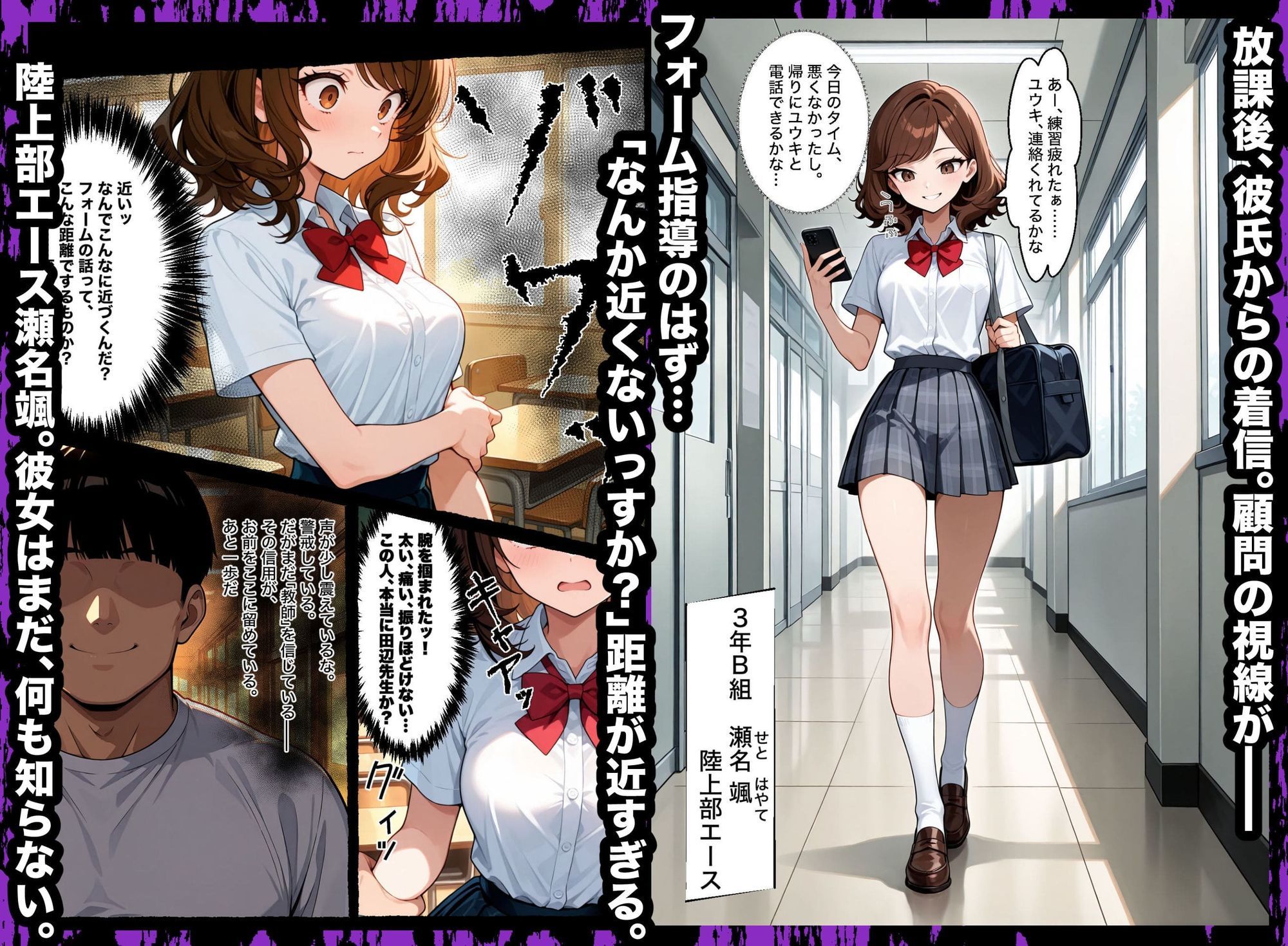 彼氏より先に顧問に中出しされた放課後 6枚目