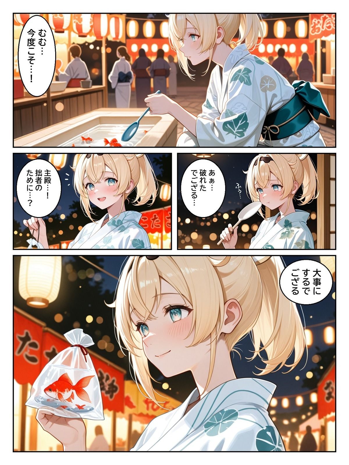 風真い〇はと縁日デートの帰り... 3枚目