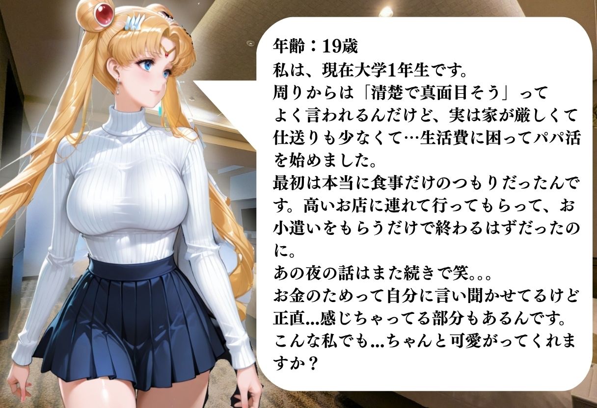 世間知らずな純粋美少女の秘密のパパ活〜何度イッても終わらない理解らせ成敗〜 サンプル画像 1