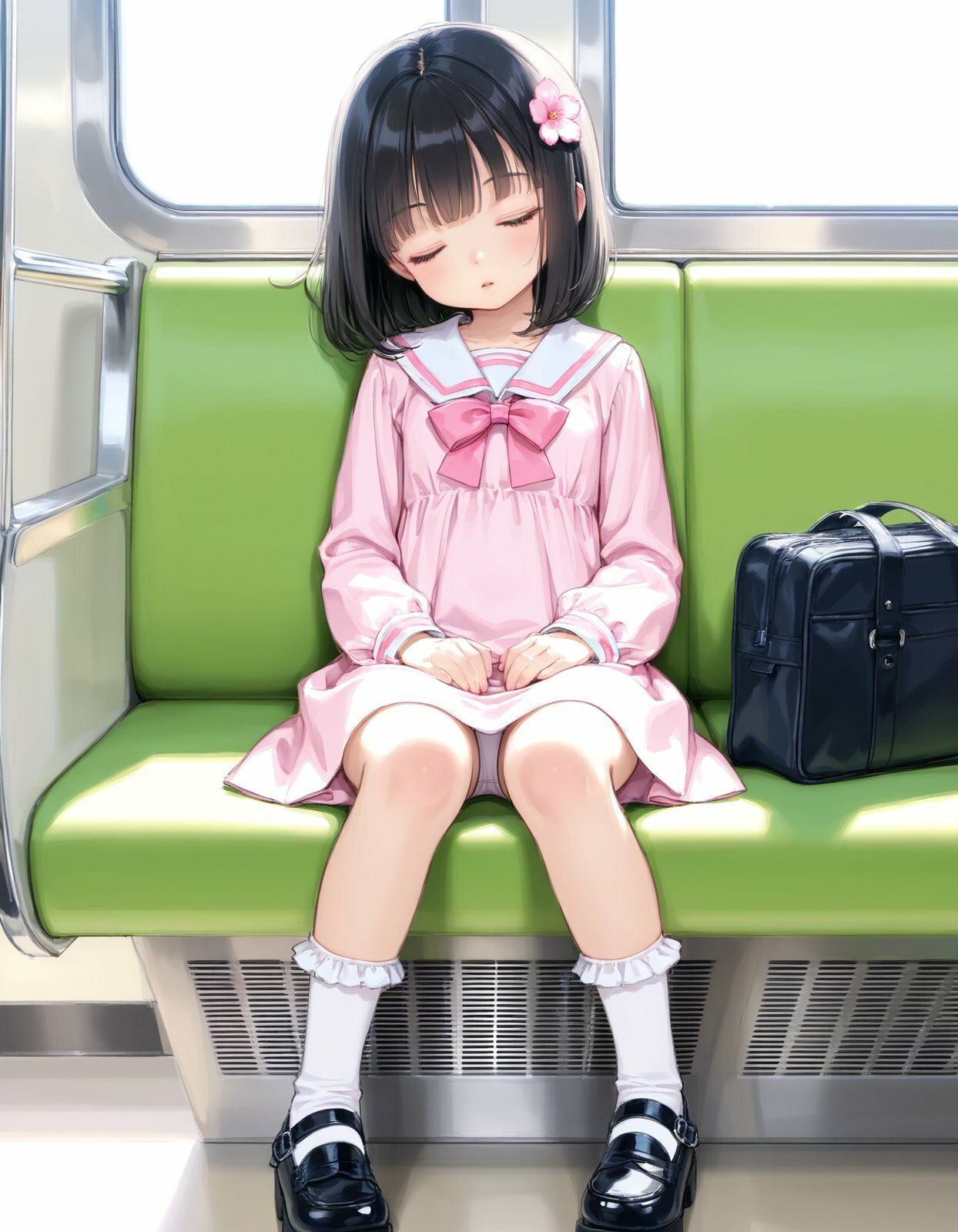 制服のかわいい後輩ちゃんで徹底的に性欲処理をしてみた! 画像2