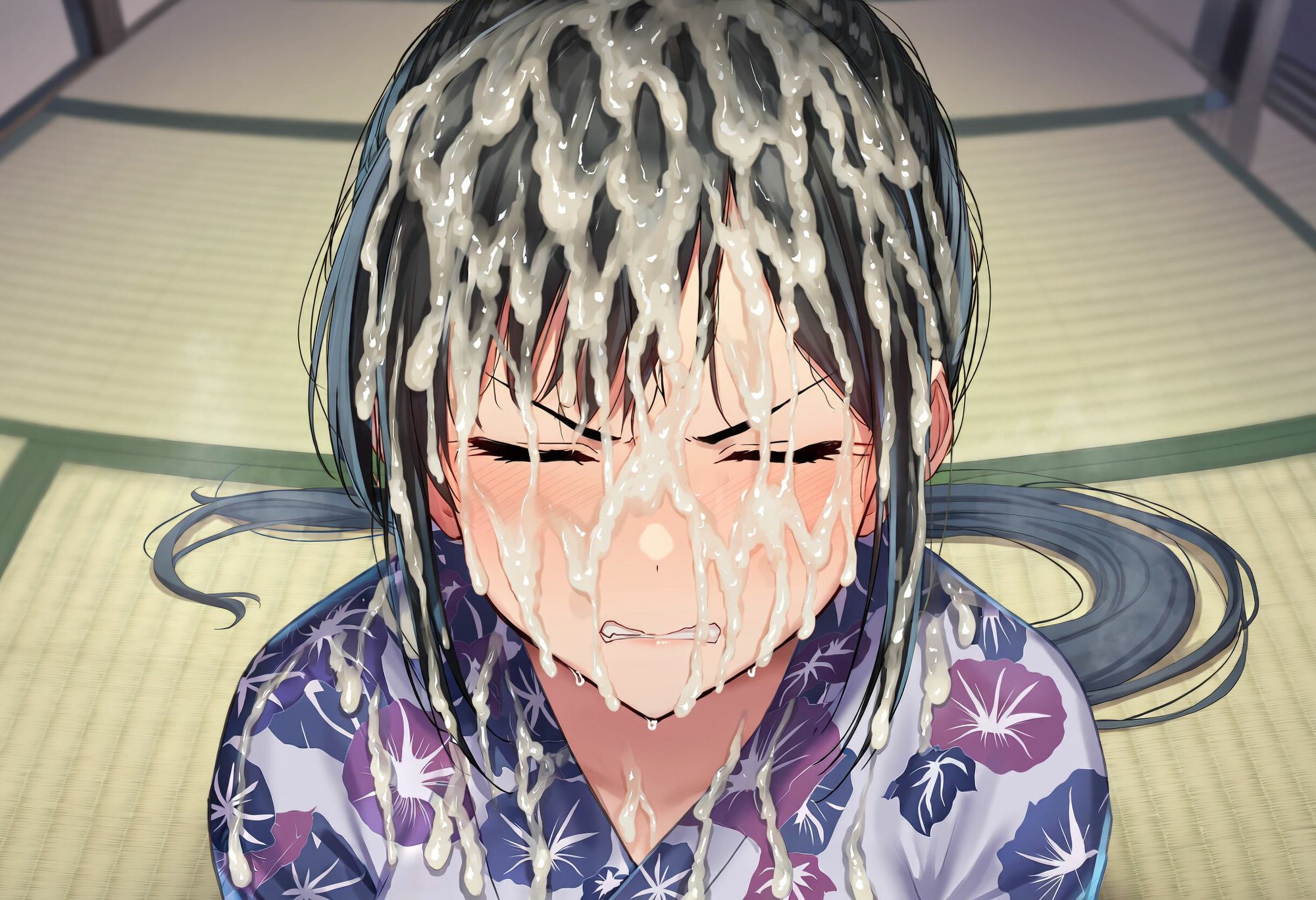 『お顔と液体』（性癖一点突破シリーズ）【109枚】