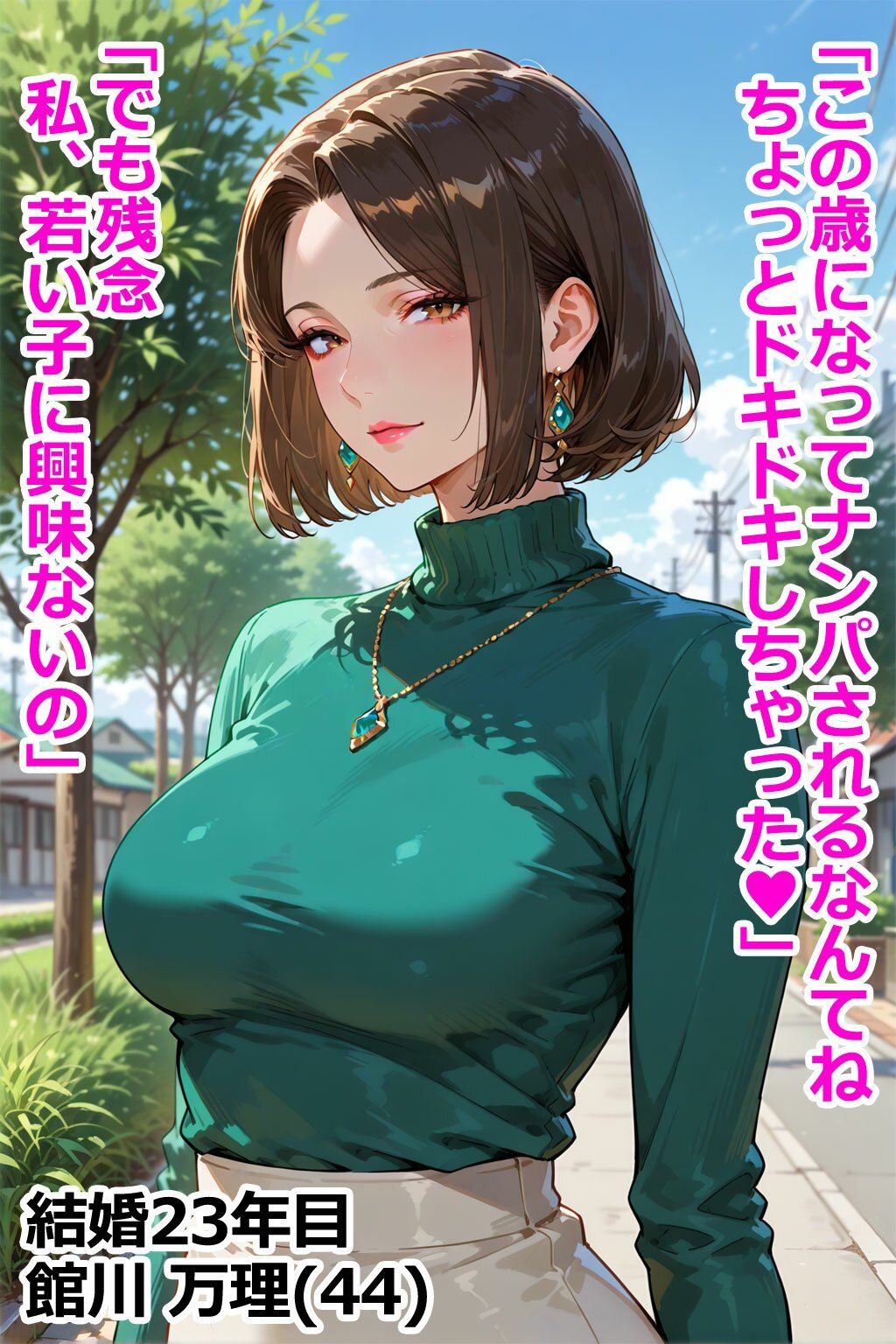 巨乳熟女妻編 即堕ち3コマ 画像3