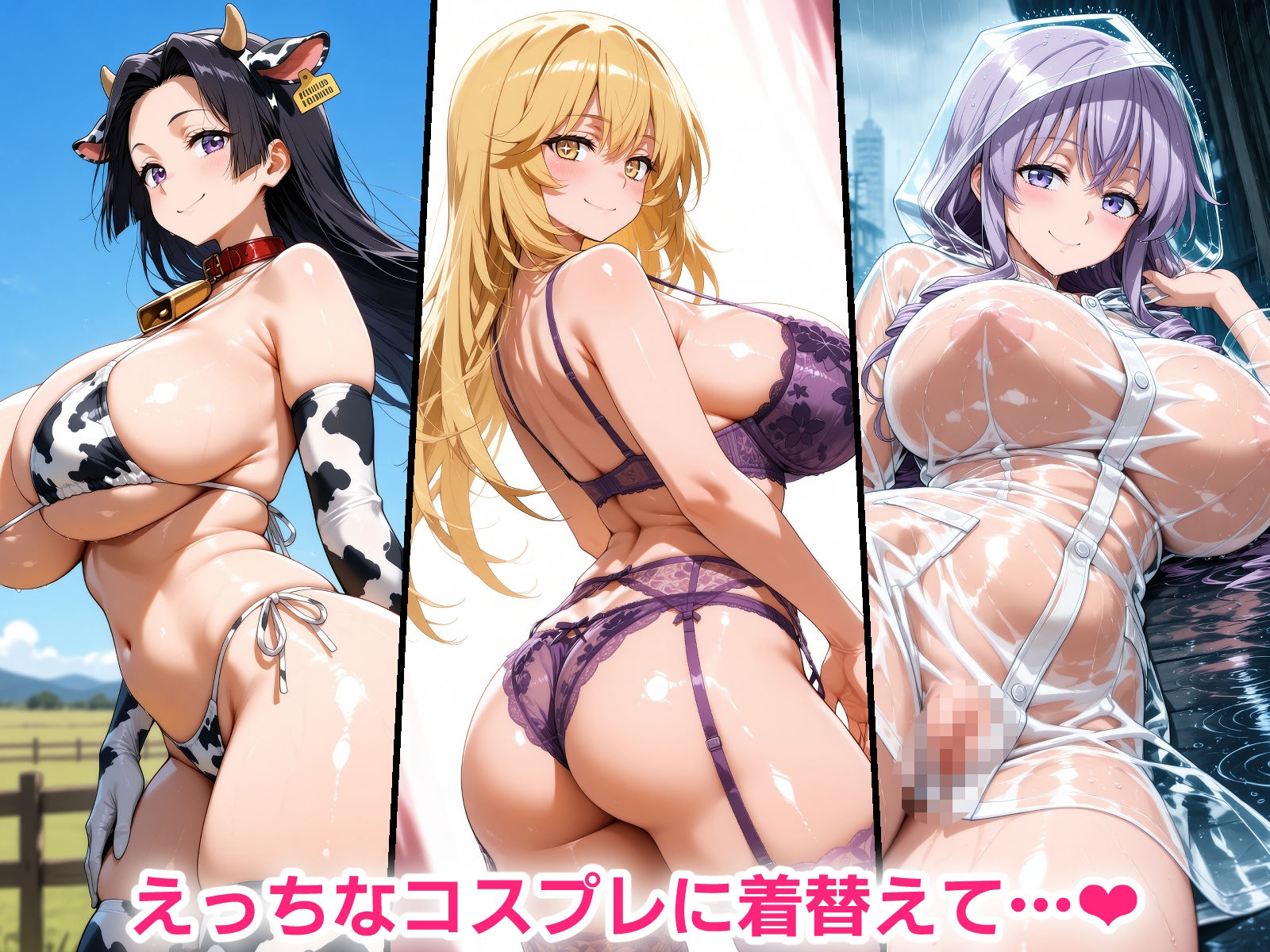 催●おじさんに寝取られる！爆乳大能力者たち〜全員メス堕ち・孕ませ〜 画像8