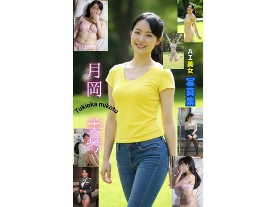 AI美女写真集 月岡美琴 Tukioka mikotoの表紙