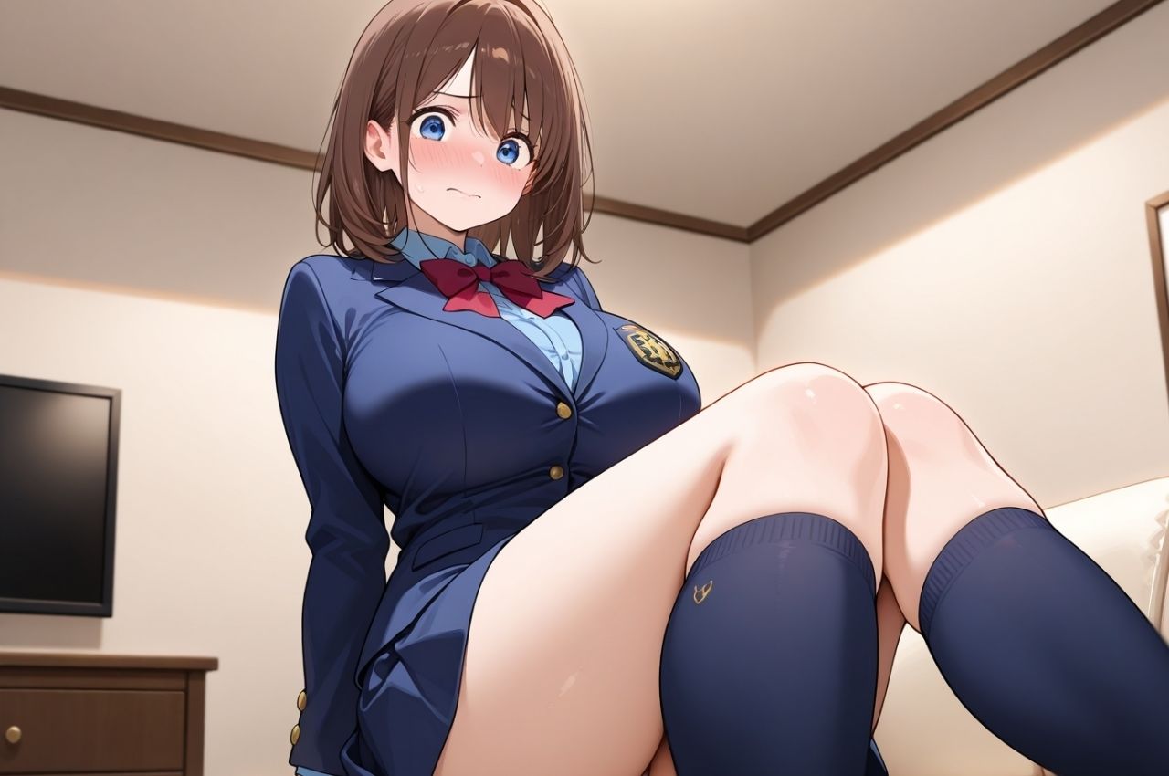 爆乳の先輩と脱出ゲームに参加したらSEXしないと脱出できなくなった 1枚目