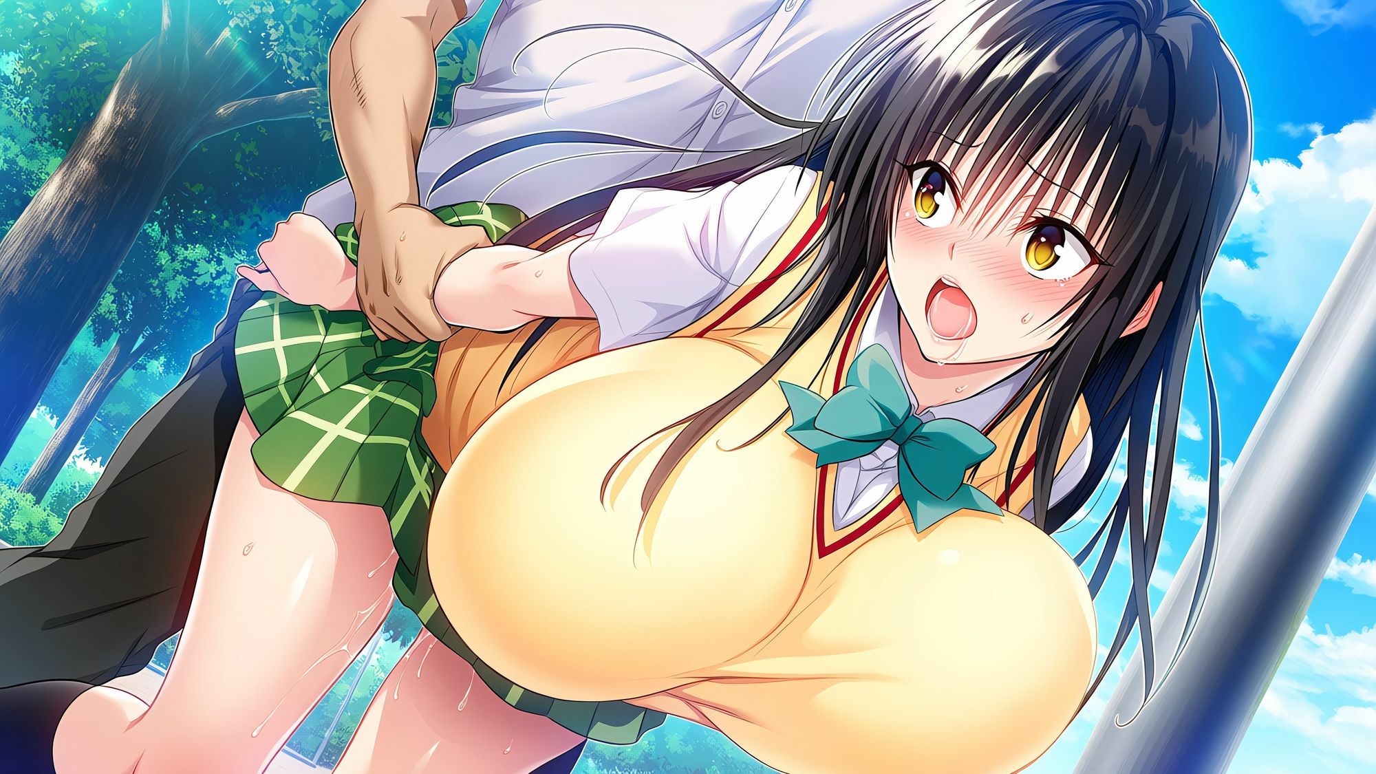 ハレンチ先輩と乳揺れセックス 画像2