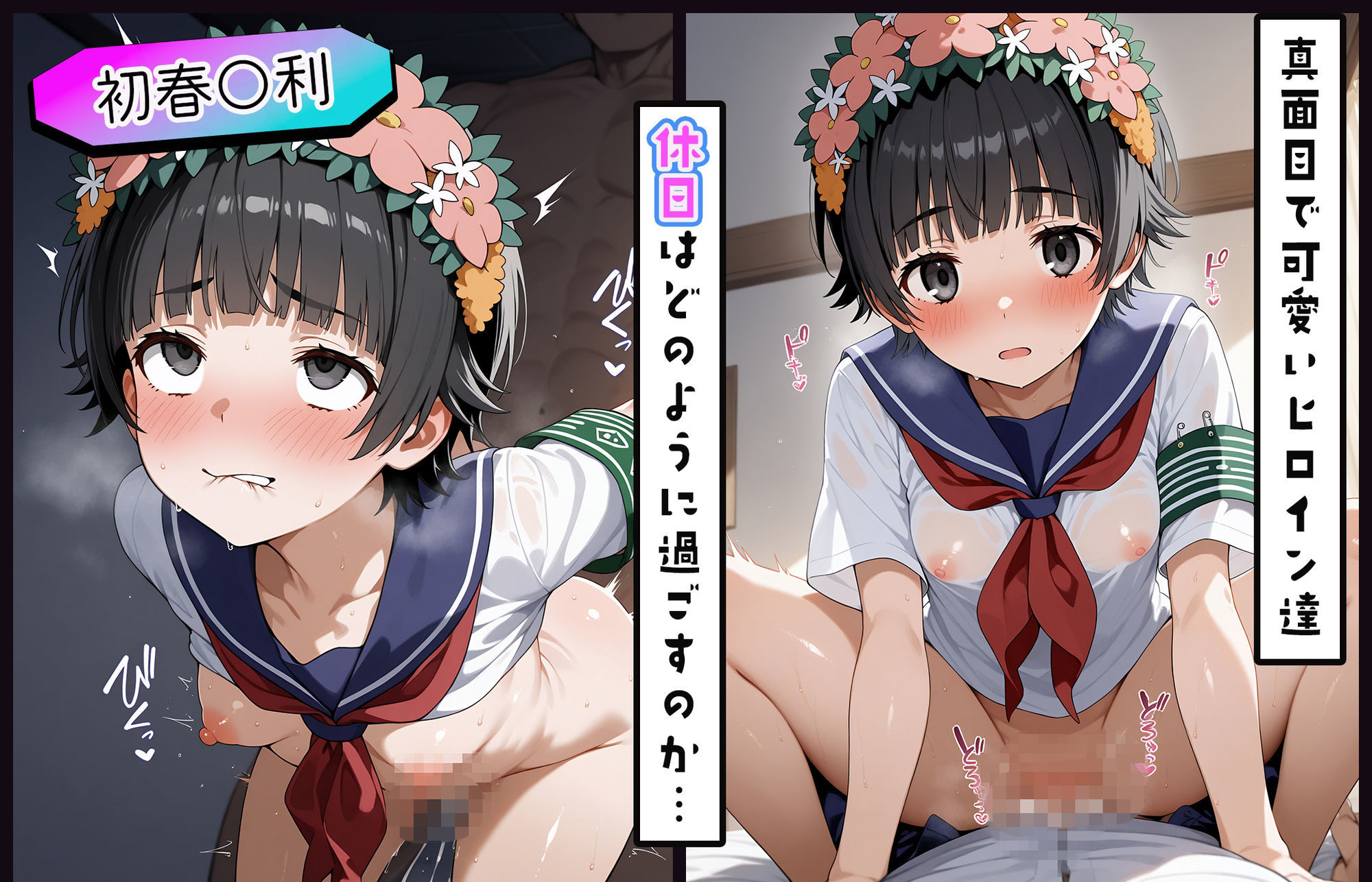 〈セリフ付き〉ヒロイン彼女の性活日記  とある科学の超電〇砲2編の作品画像 2