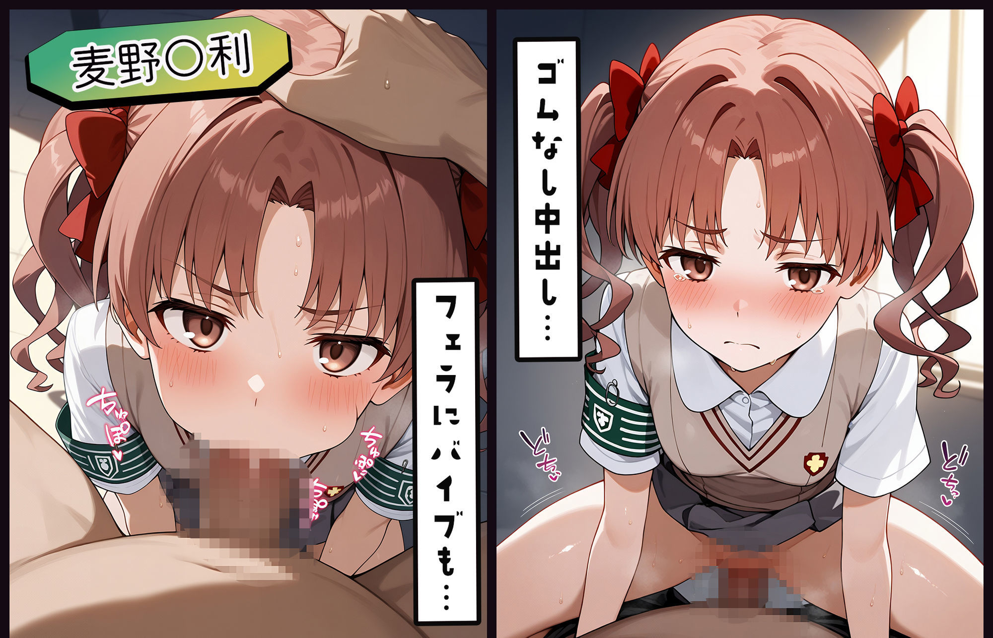 〈セリフ付き〉ヒロイン彼女の性活日記  とある科学の超電〇砲2編の作品画像 4