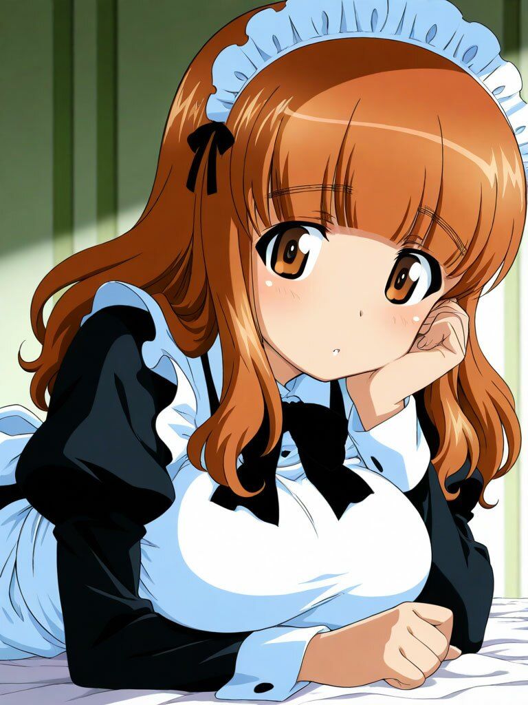 武部 沙織メイドコスプレ 431枚 画像1