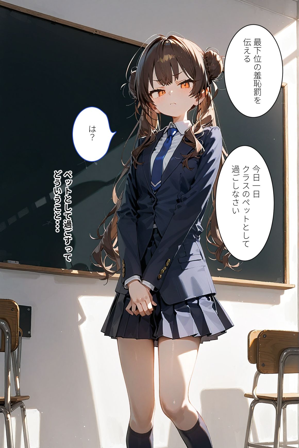 羞恥校則〜成績に応じた羞恥罰2〜前編 画像3
