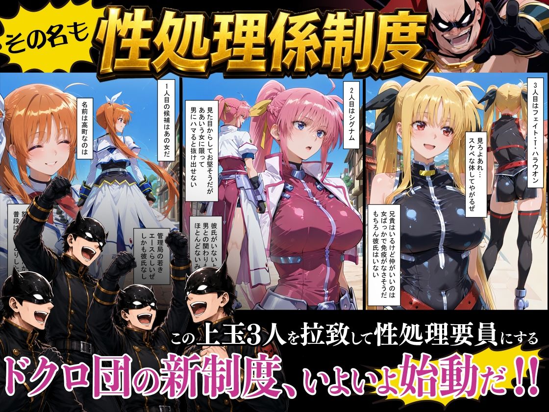 悪の組織の性処理係になんてなりたくない 〜囚われた魔〇少女リリカルなのはヒロイン達の次世代繁栄計画〜 画像2