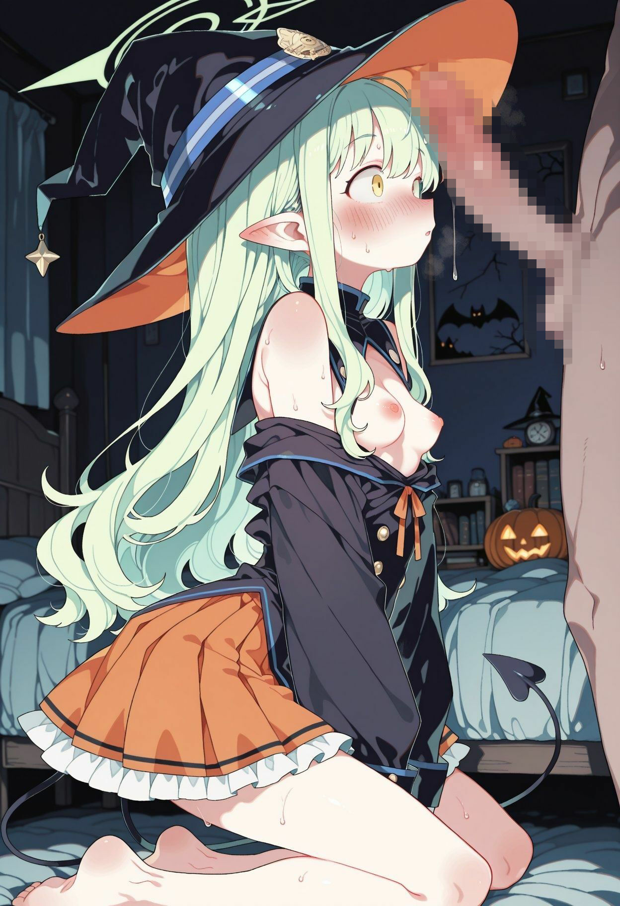 ノゾミ・ヒカリとホシノ・ユウカも！ハロウィン犯しパーティ！ 画像2