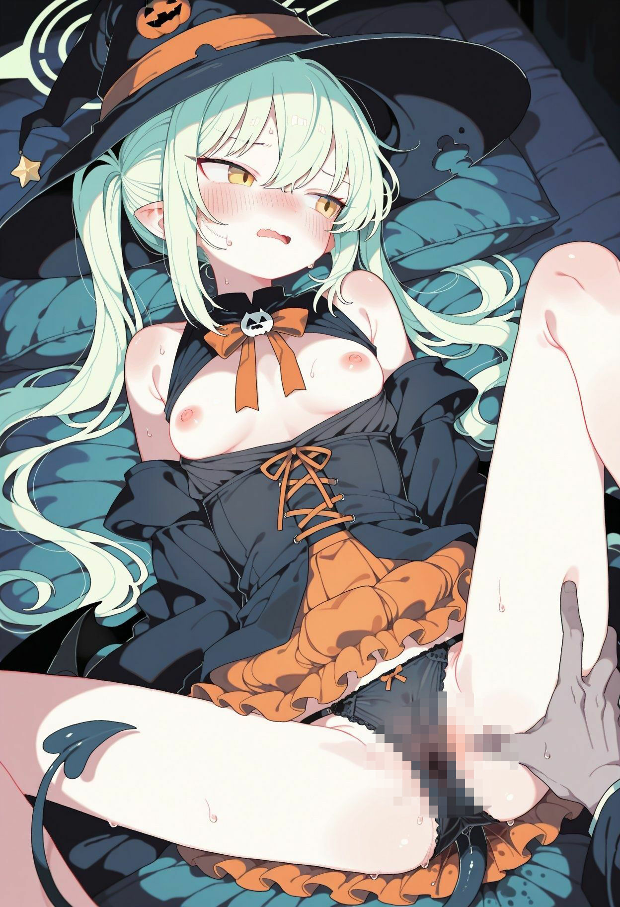 ノゾミ・ヒカリとホシノ・ユウカも！ハロウィン犯しパーティ！ 画像5