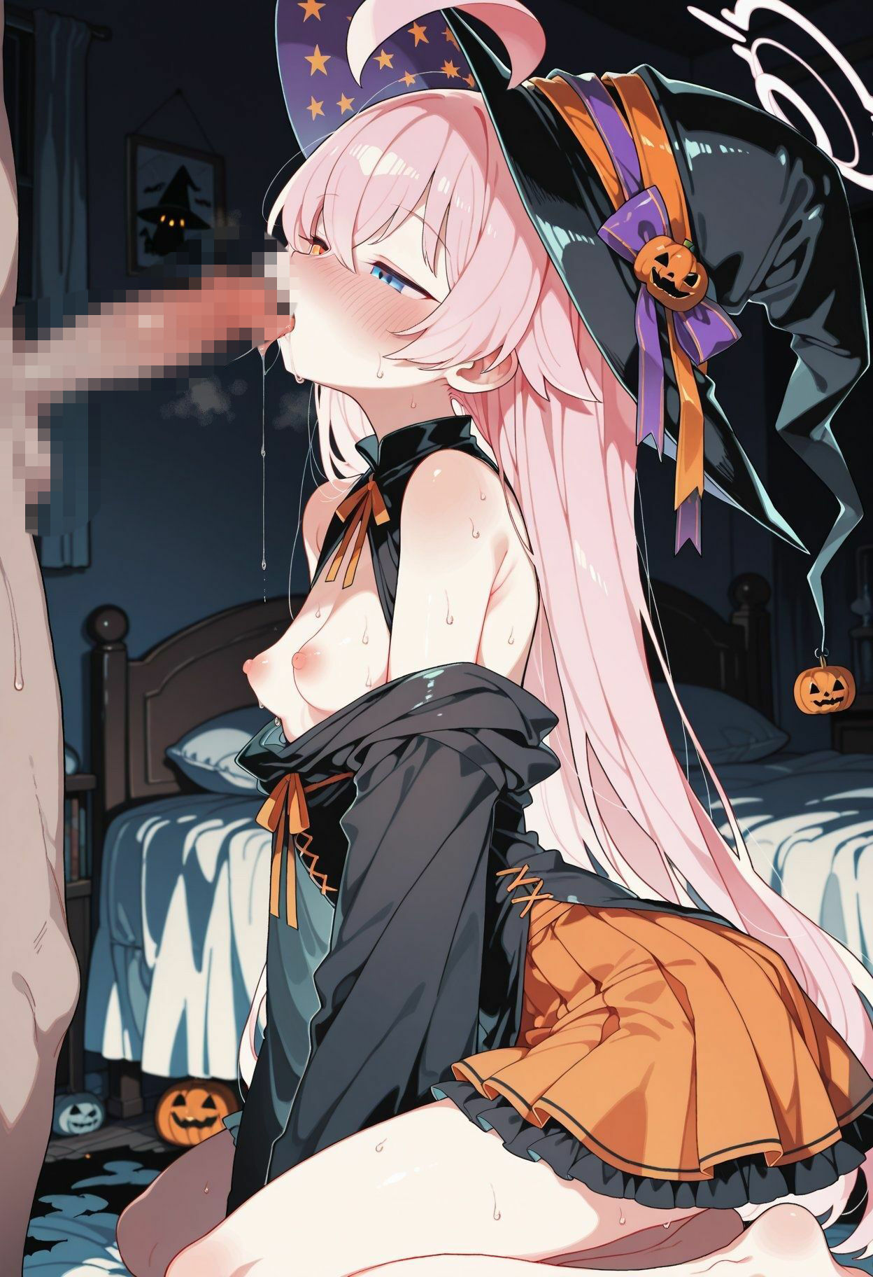ノゾミ・ヒカリとホシノ・ユウカも！ハロウィン犯しパーティ！ 画像6
