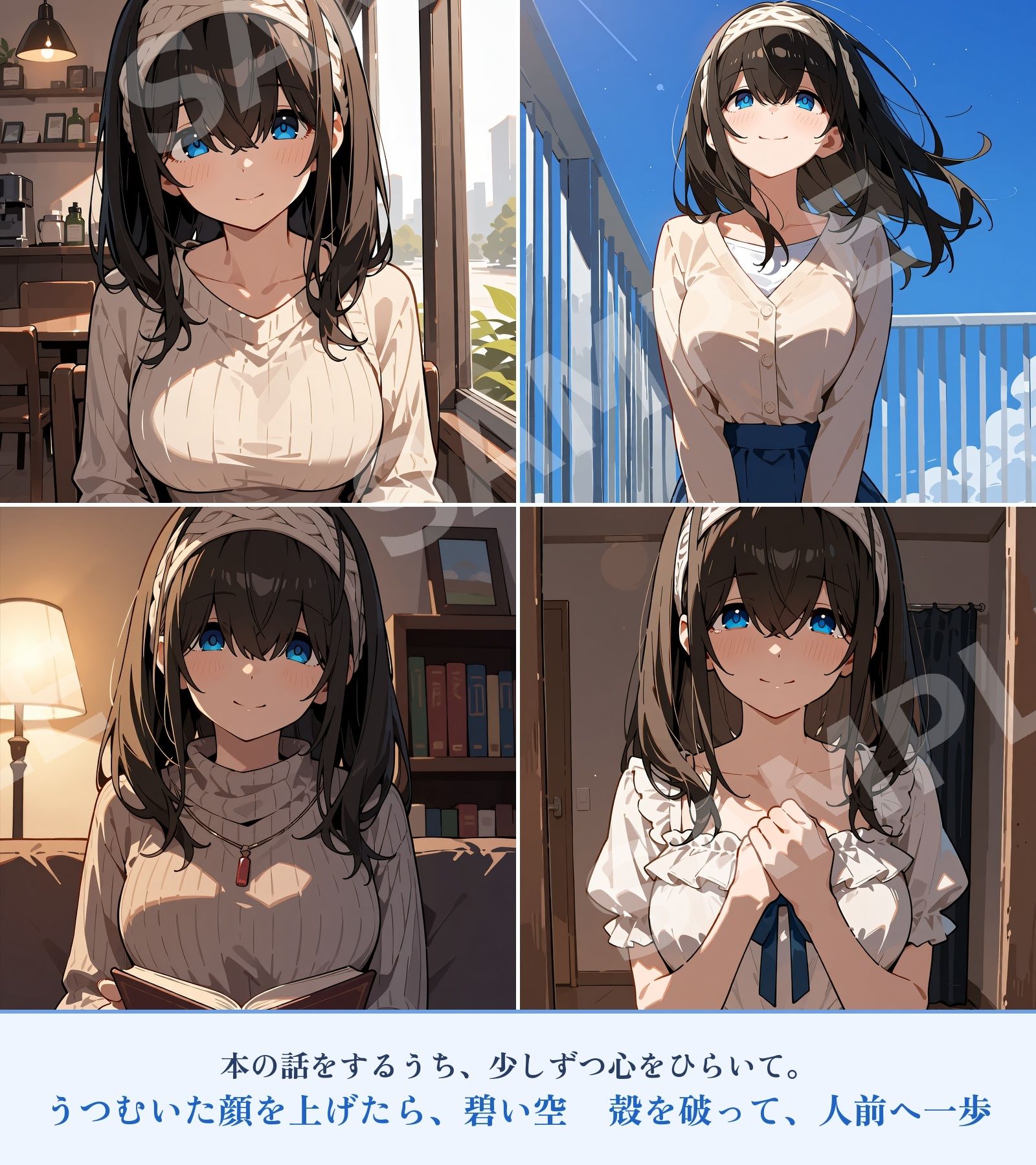 純愛イチャラブ初体験 鷺〇文香 -うつむいた私が顔を上げた日- サンプル画像2