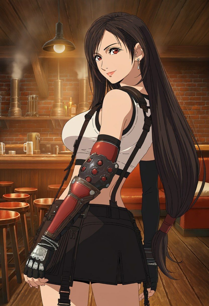酒場の看板娘ティファ【28枚】 画像1