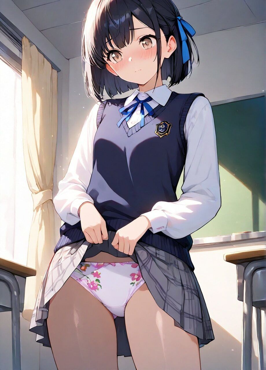 クラスの女子にパンツを見せてもらう3 画像1
