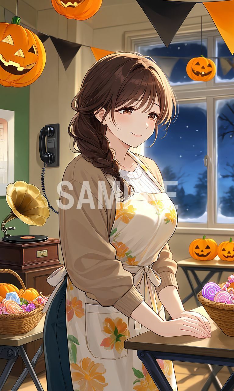 ハロウィン夜店の片づけ当番 サンプル1