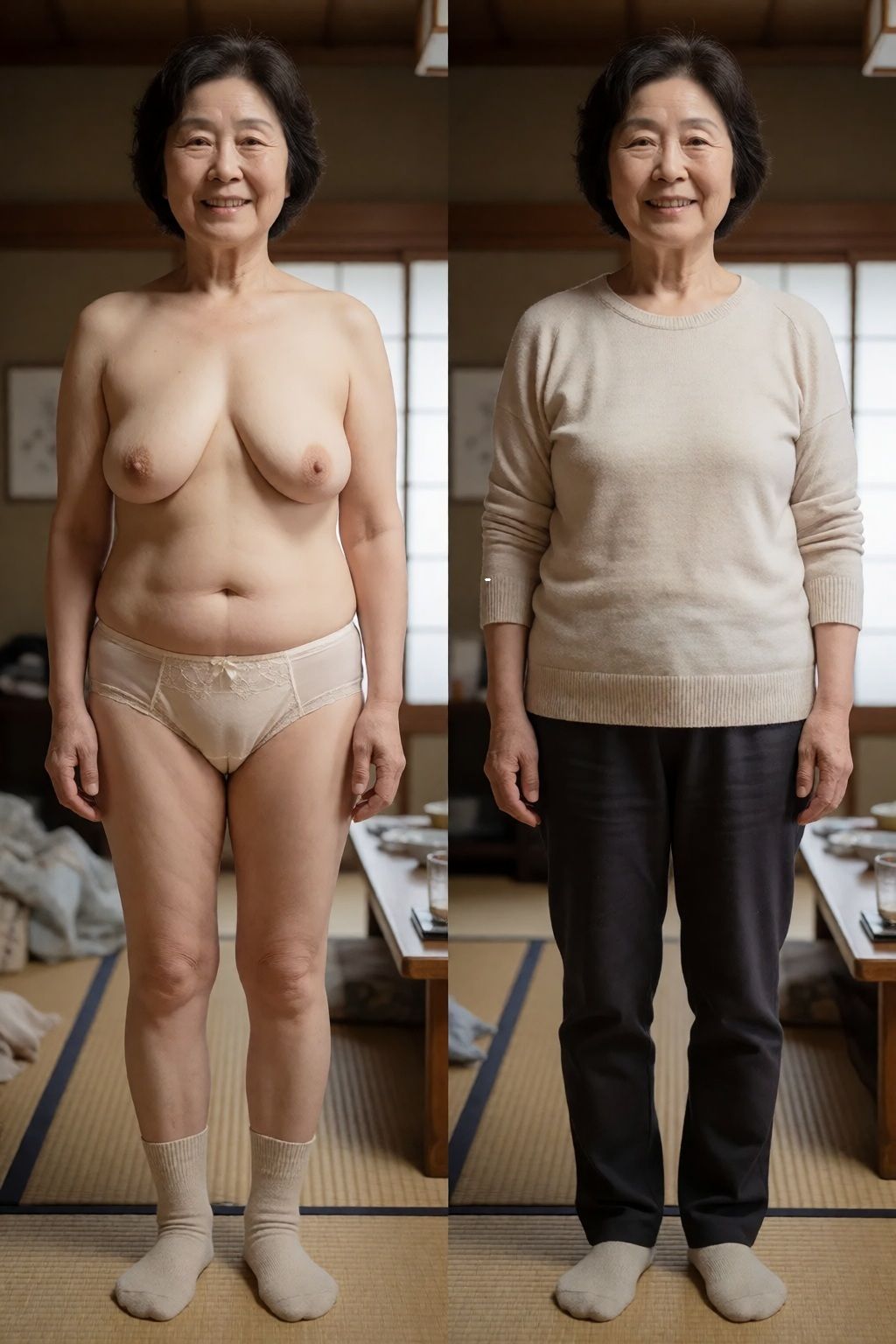 婆さん〜普通のおばさん地味パン最強 画像4