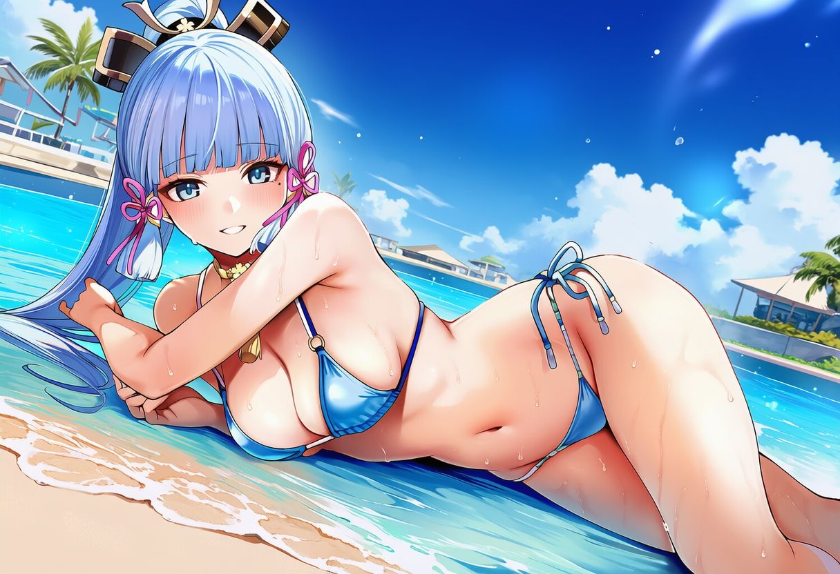 原◯ 神◯綾◯ 水着グラビアイラスト集 画像1