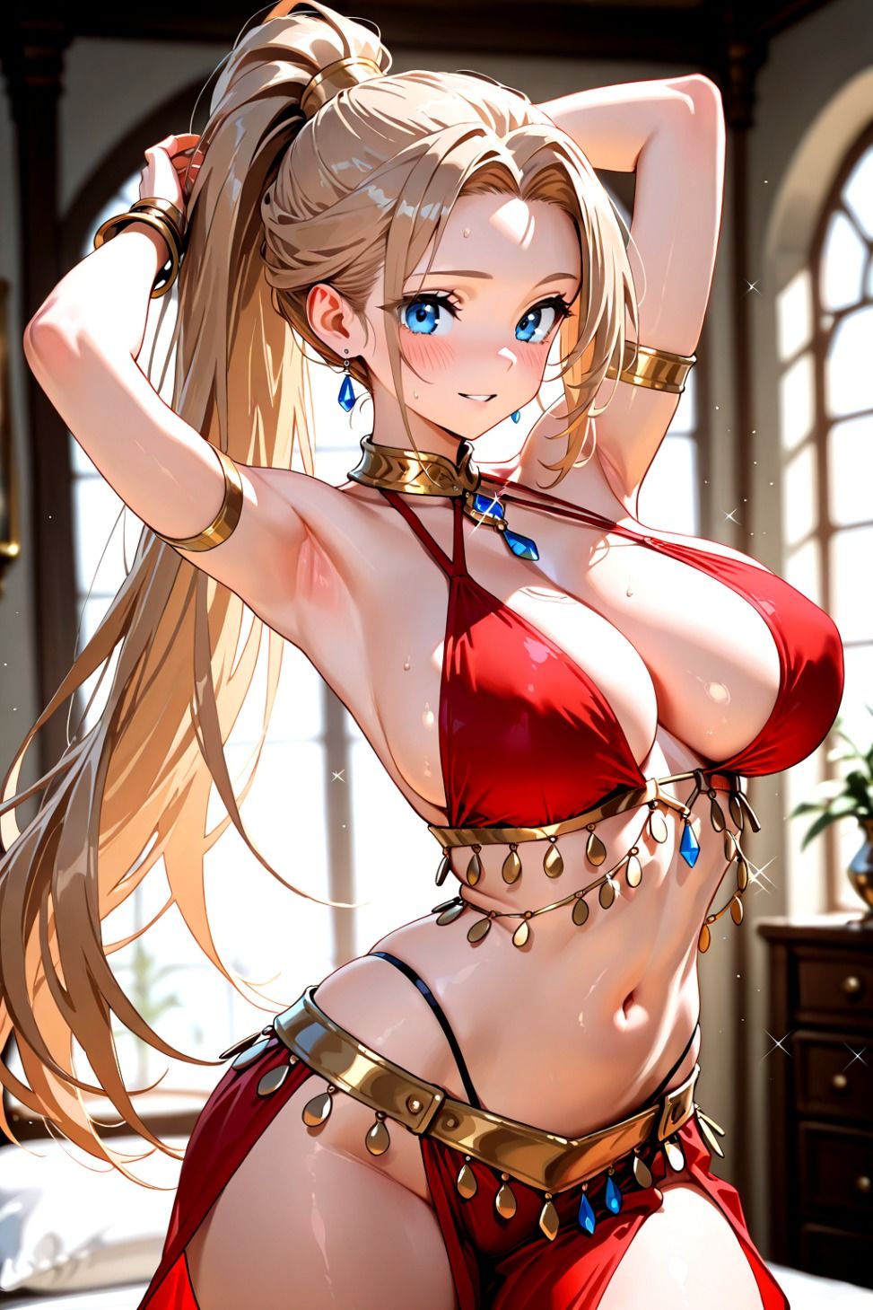 舞台後の秘密の接待 画像6