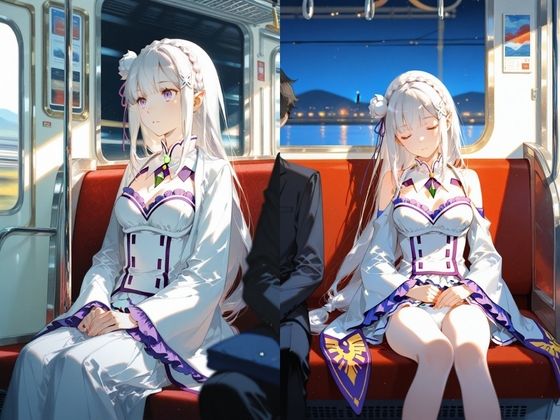 銀色の車内で堕ちる:エ〇リア声を消せない夜 画像1