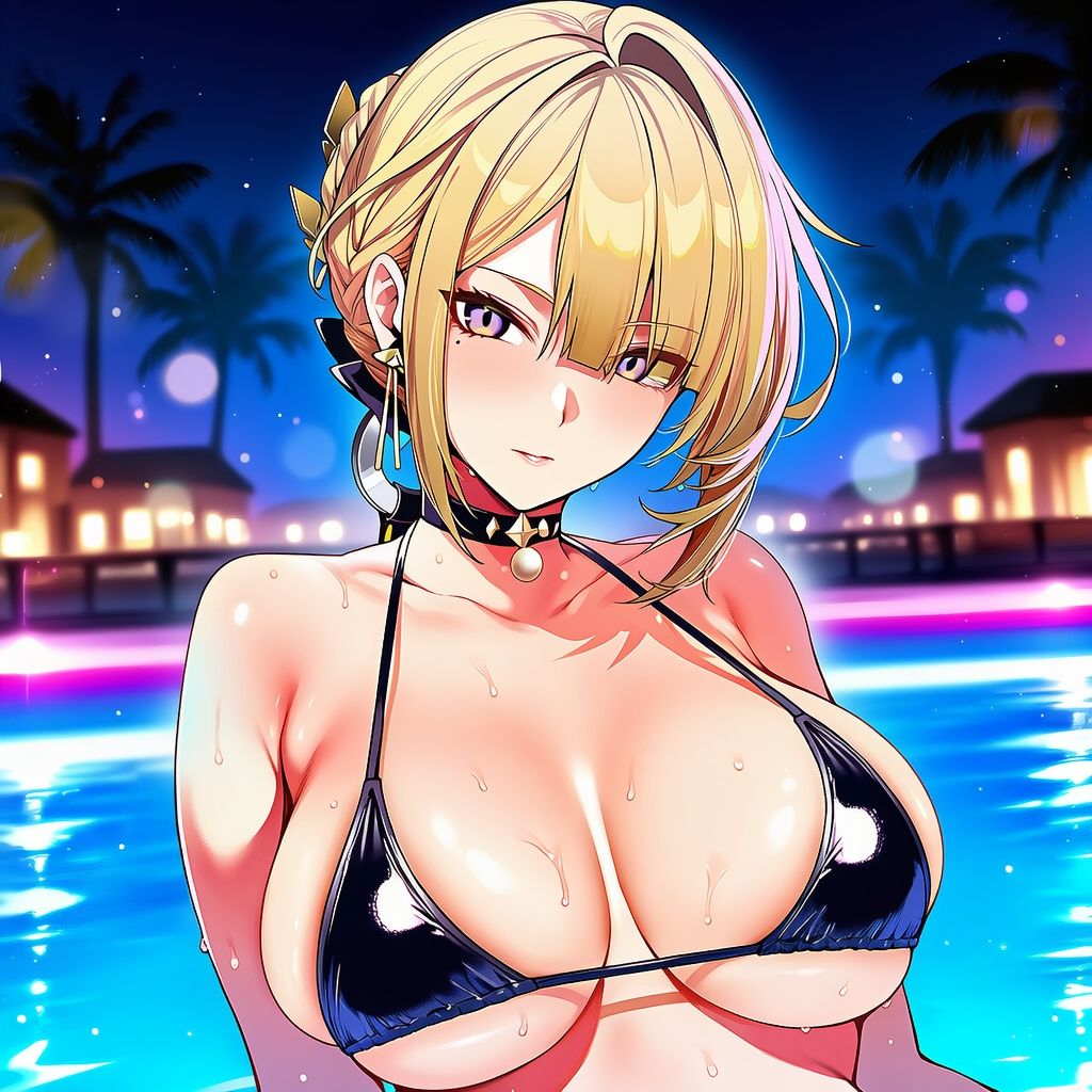 ゼ◯ゼロ イ◯リ◯ 水着グラビア イラスト集 画像1