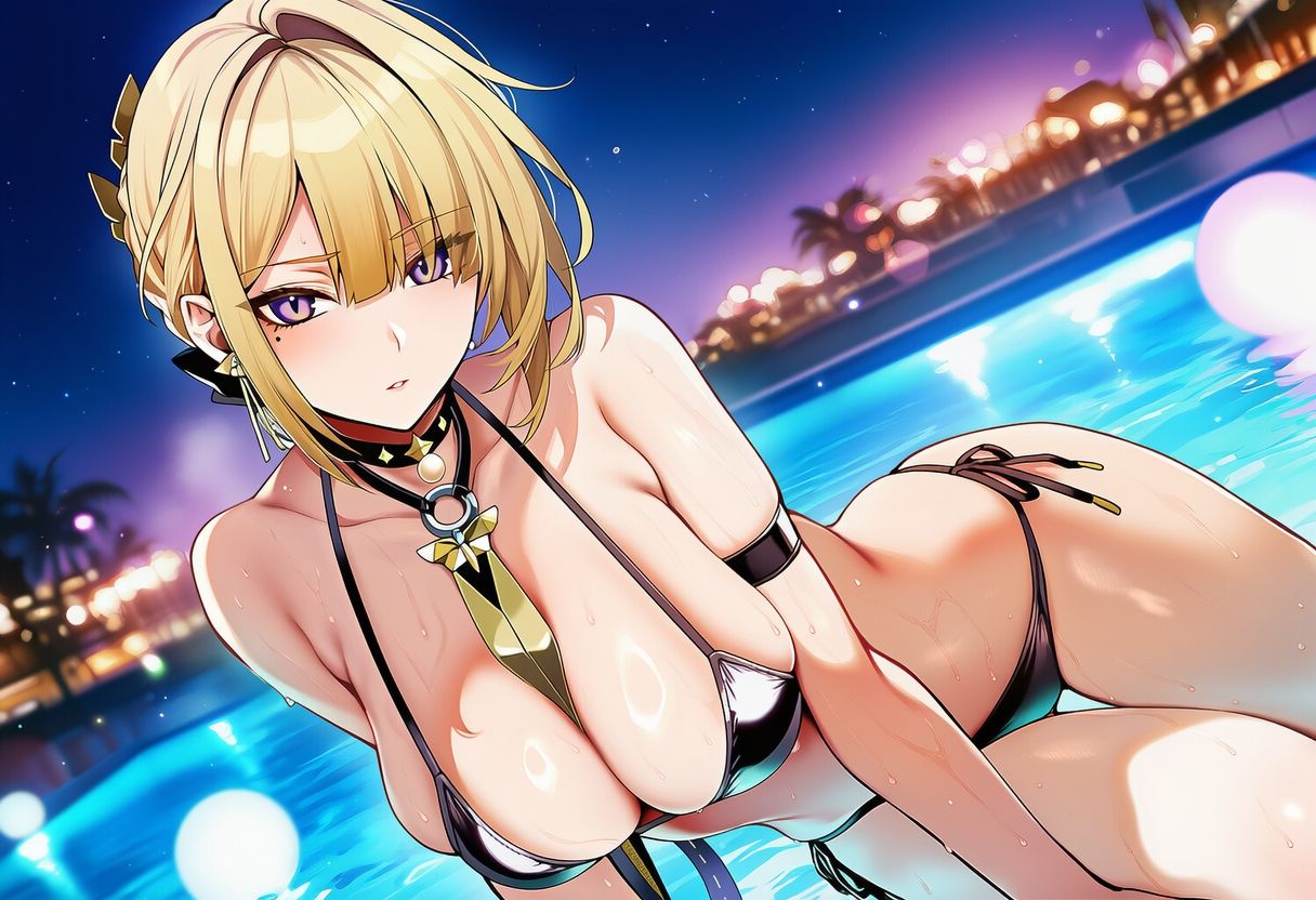 ゼ◯ゼロ イ◯リ◯ 水着グラビア イラスト集 画像2