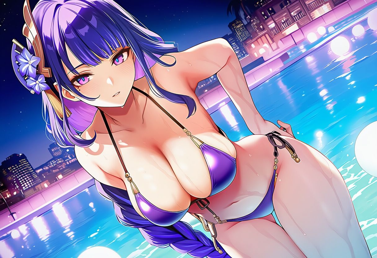 原◯ 雷◯将◯ 水着グラビアイラスト集 画像1