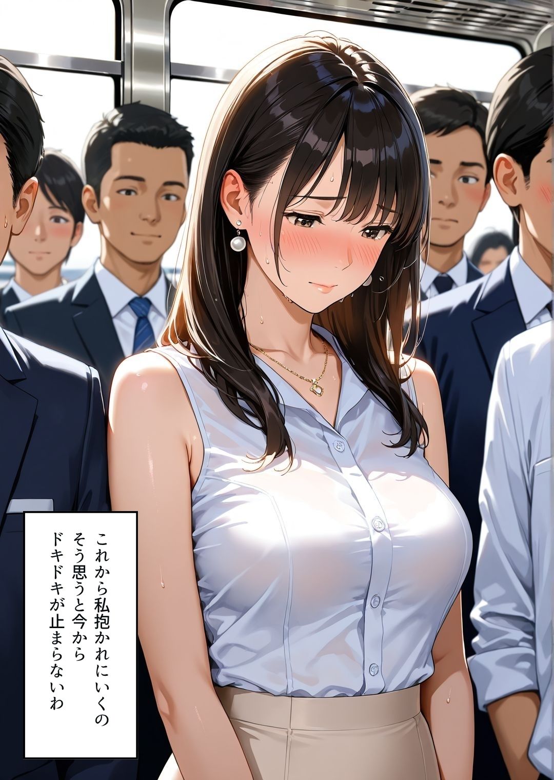 淫毛の女〜腋毛と濃い陰毛女とのSMセックスに溺れる 画像2
