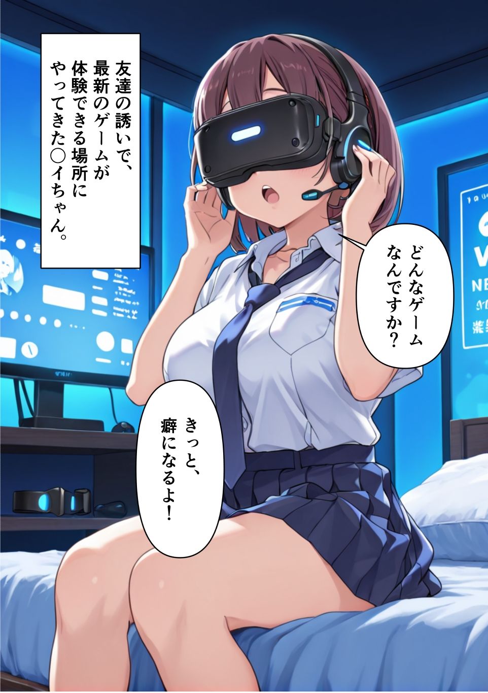 間違ってエロゲーにログイン、ド変態性癖を体験して癖になっちゃった話3 画像1