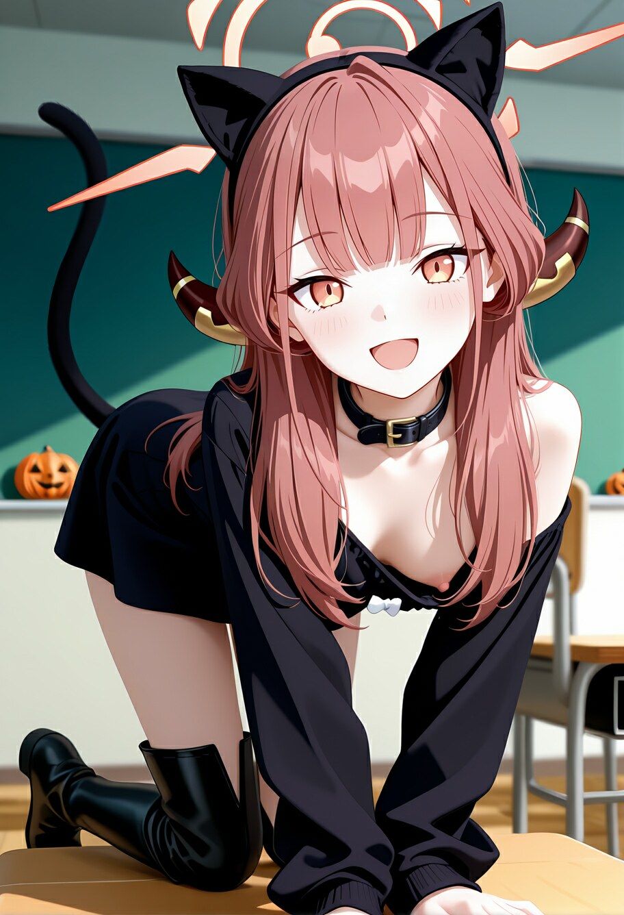 青春 R-18 アーカイブ 陸八魔ア〇 〜ハロウィーン編〜 画像5