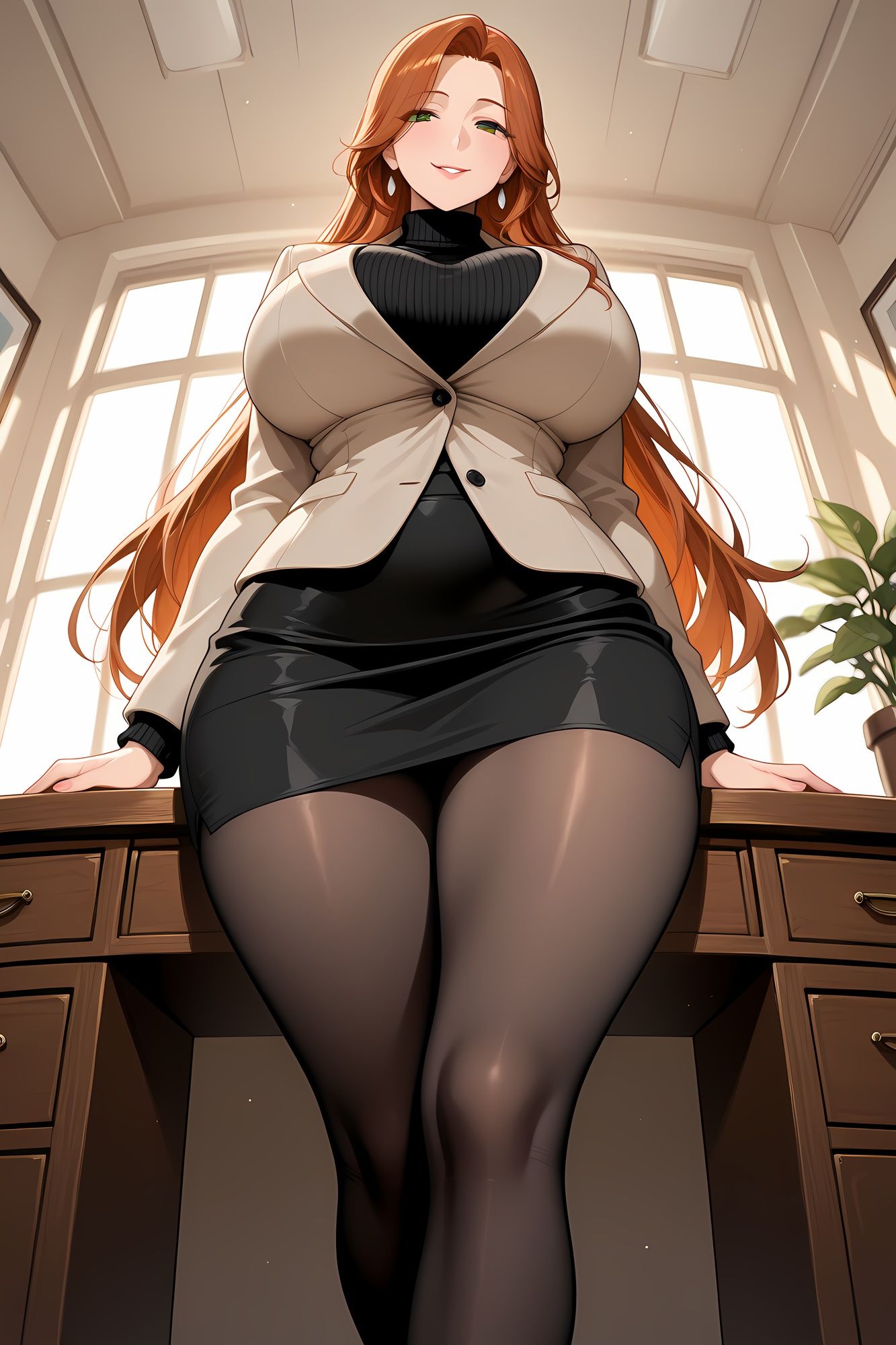 癖学研究所 File.003 高身長爆乳女上司 サンプル画像 1