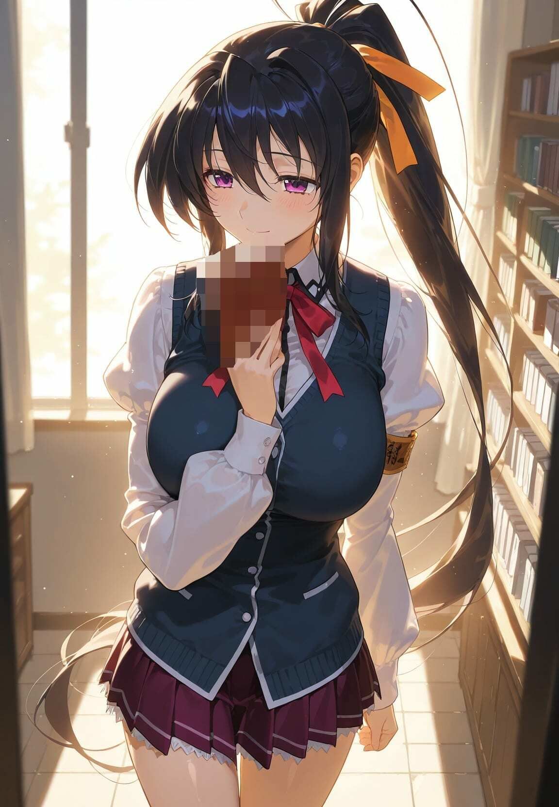 学園生活で複数男子に公開中出しされ続けた記録 〜襲い掛かる男子の汁軍団〜 ハ〇スクールD×D 画像1